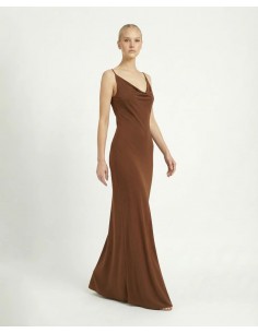 Abito Alma Sanchez Caramello 2