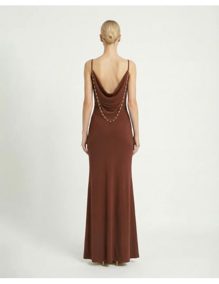 Abito Alma Sanchez Caramello