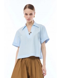 Blusa Nenette Azzurro