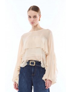 Blusa Nenette Champagne