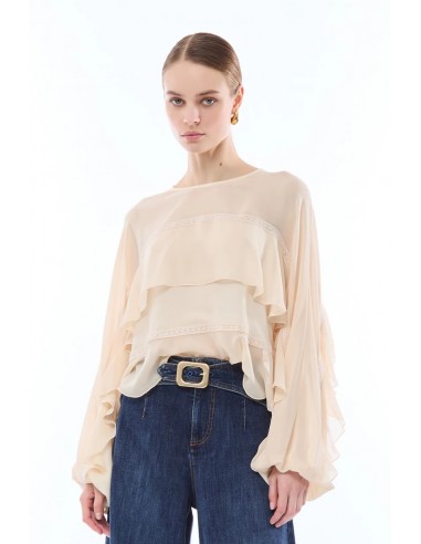 Blusa Nenette Champagne