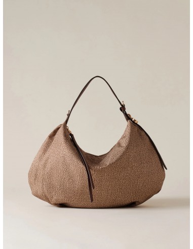 Borsa a spalla Borbonese Beige/marrone