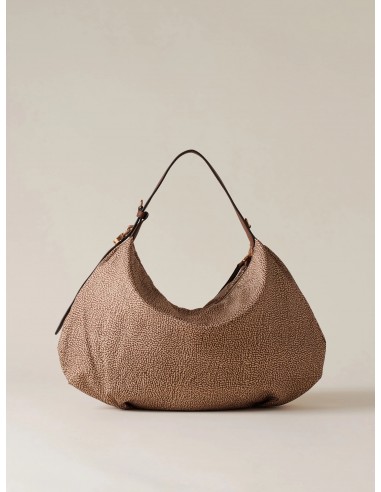 Borsa a spalla Borbonese Beige/marrone