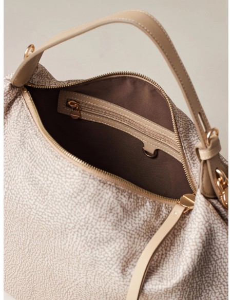Borsa a spalla Borbonese Sabbia