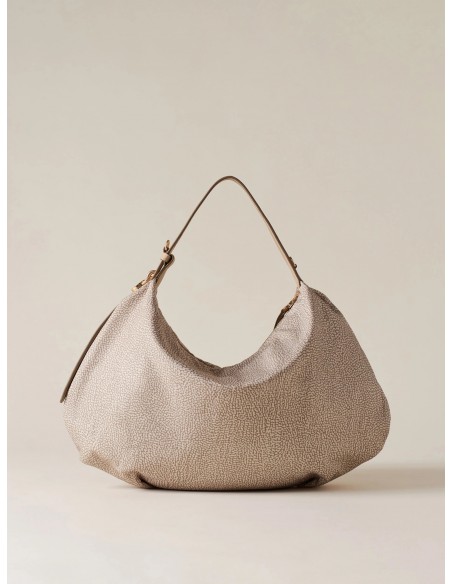 Borsa a spalla Borbonese Sabbia