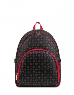 Zaino Pollini heritage Nero-rosso