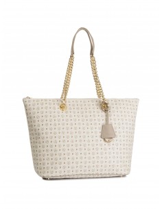 Borsa a spalla Pollini heritage Avorio-avorio