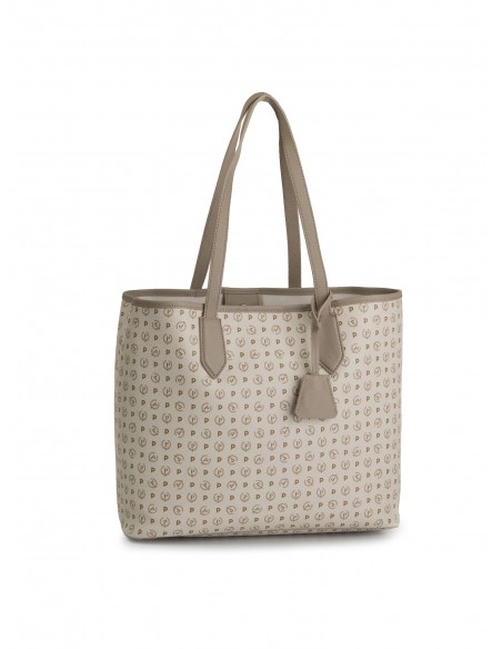 Borsa a spalla Pollini heritage Avorio-avorio