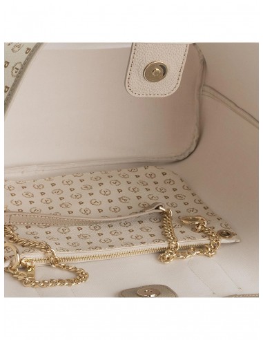 Borsa a spalla Pollini heritage Avorio-avorio