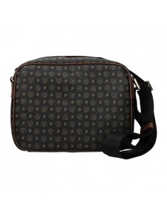 Borsa a tracolla Pollini heritage Nero-marrone 2