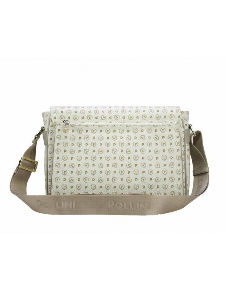 Borsa a tracolla Pollini heritage Avorio-avorio