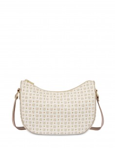 Borsa a tracolla Pollini heritage Avorio-avorio