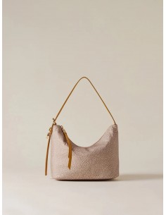 Borsa a spalla Borbonese Sabbia/saffron