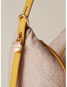 Borsa a spalla Borbonese Sabbia/saffron 2