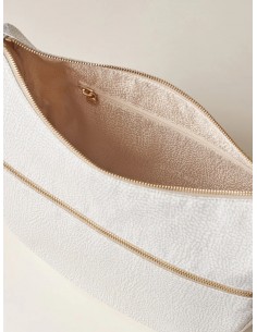Borsa a tracolla Borbonese White cotton 2