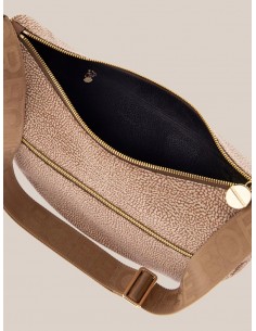 Borsa a tracolla Borbonese Beige/marrone 2