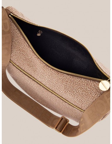Borsa a tracolla Borbonese Beige/marrone