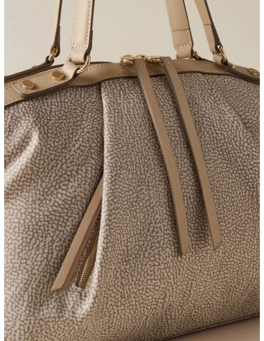 Borsa a spalla Borbonese Sabbia
