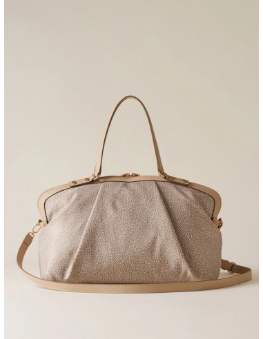 Borsa a spalla Borbonese Sabbia