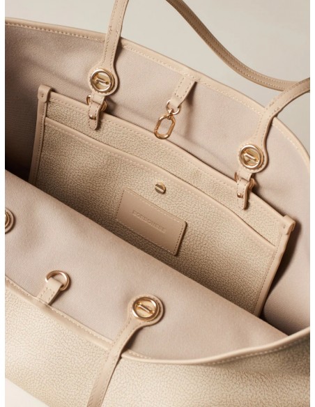 Borsa a spalla Borbonese Sabbia