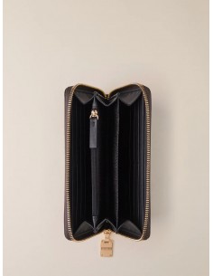 Portafoglio Borbonese Naturale/nero 2