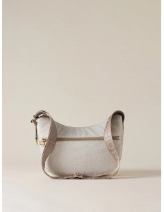 Borsa a tracolla Borbonese White cotton
