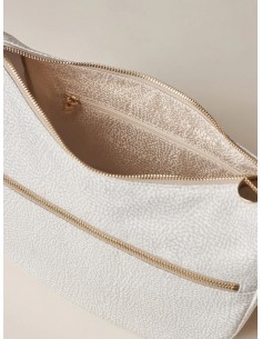 Borsa a tracolla Borbonese White cotton 2
