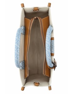 Borsa a mano Liu-Jo Neutro/denim 2