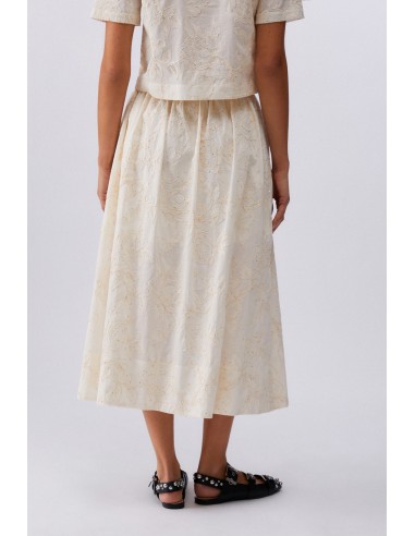 Gonna Liu-Jo Natural flower sequi