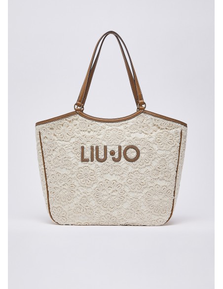 Borsa a spalla Liu-Jo Cream