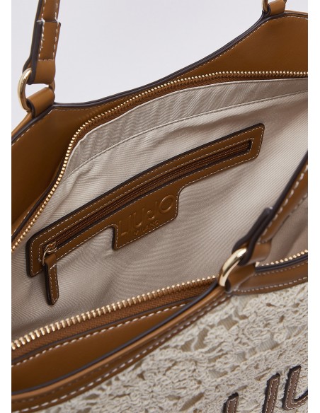 Borsa a spalla Liu-Jo Cream
