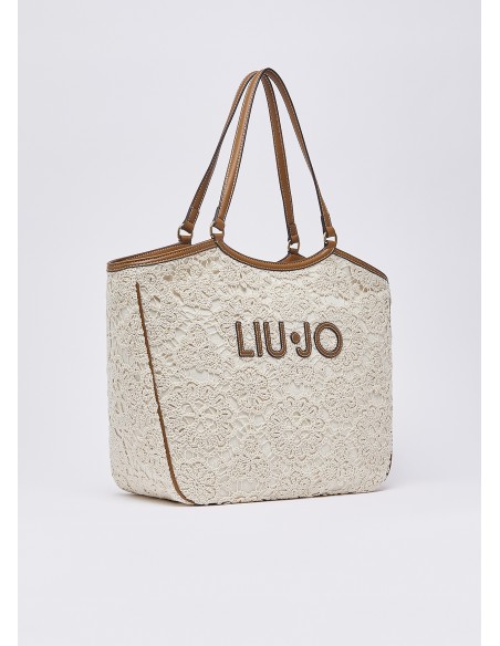 Borsa a spalla Liu-Jo Cream