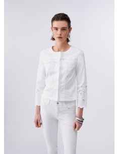 Giacca Liu-Jo Bco ottico ric.flowe 2