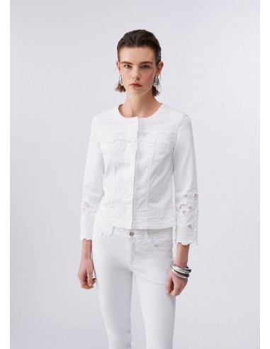 Giacca Liu-Jo Bco ottico ric.flowe