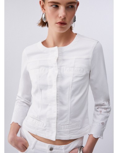 Giacca Liu-Jo Bco ottico ric.flowe