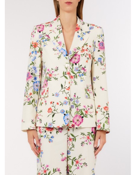 Giacca Liu-Jo Glam white blossom