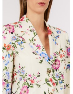 Giacca Liu-Jo Glam white blossom 2
