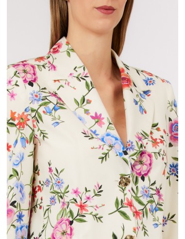 Giacca Liu-Jo Glam white blossom