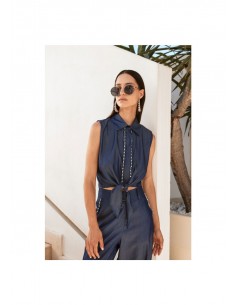 Camicia Trashandluxury Blu 2