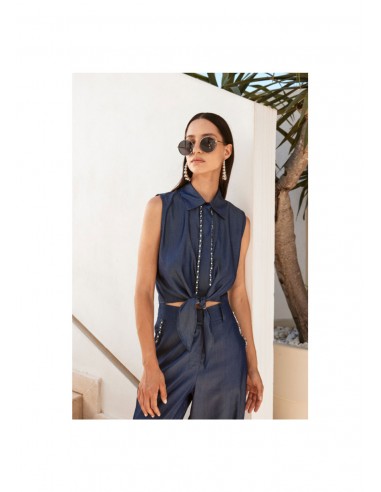 Camicia Trashandluxury Blu