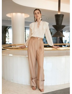 Pantalone Trashandluxury Beige