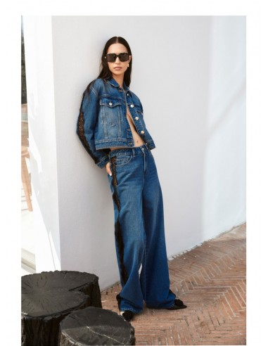 Jeans Trashandluxury Blu