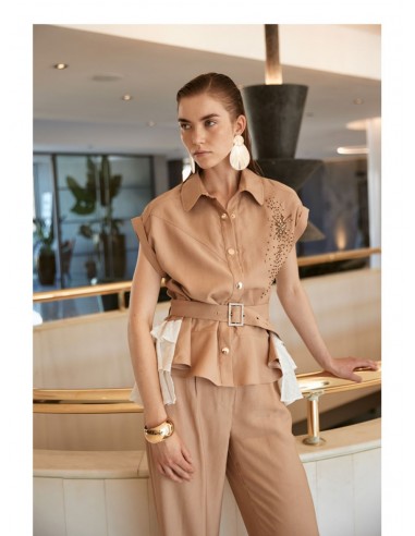 Giacca Trashandluxury Beige