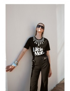 T-shirt Trashandluxury Nero