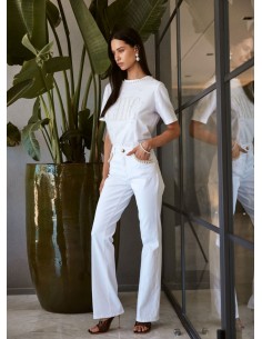 T-shirt Trashandluxury Bianco