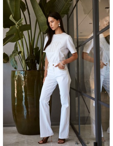 T-shirt Trashandluxury Bianco