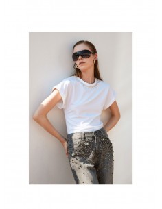 T-shirt Trashandluxury Bianco