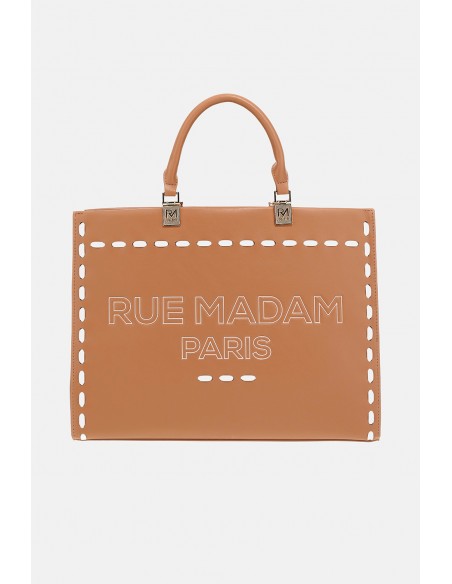 Borsa a mano Rue Madam Paris Cognac