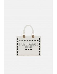 Borsa a mano Rue Madam Paris Off white