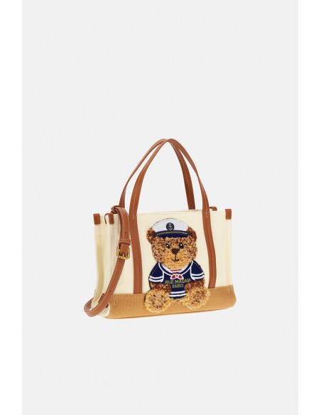 Borsa a mano Rue Madam Paris Bicolor cookie